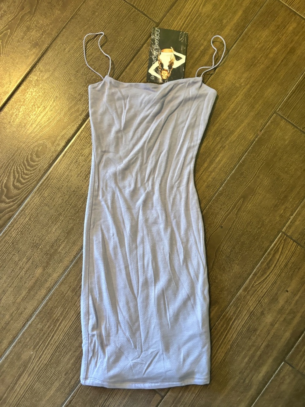 Naked Wardrobe Lavender Mini Dress